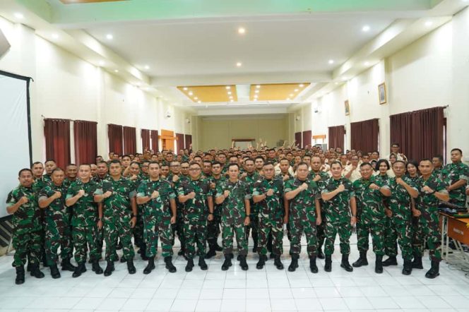 
 Pastikan Pengelolaan Personel dan Administrasi Optimal, Pangdam II/Sriwijaya Kunjungi Ajendam II/Sriwijaya