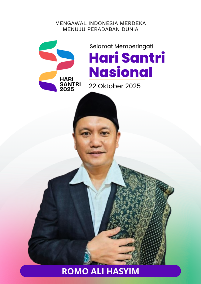 
 Romo Ali Hasyim: Santri Adalah Entitas Masyarakat yang Jaga Negara dan Agama