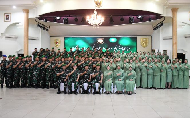 
 Laporan Korps Kenaikkan Pangkat Perwira Kodam ll/Swj Periode 01 Oktober 2025