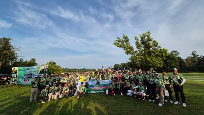 
 Pangdam II/Sriwijaya Resmi Tutup Turnamen Golf HUT Ke-80 TNI di Belitung