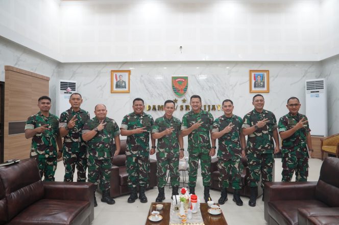 
 Pangdam II/Sriwijaya Terima Kunjungan Dirsen Pussenkav Bahas Rencana Pengawasan di Yonkav 5/DPC