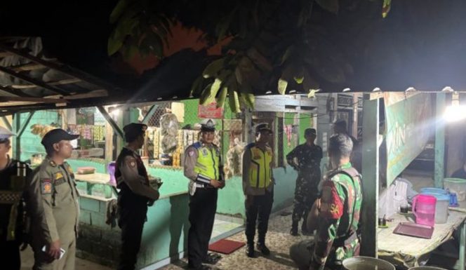 
 Polres Banyuasin Patroli Bersama, Wujudkan Situasi Kondusif di Masyarakat