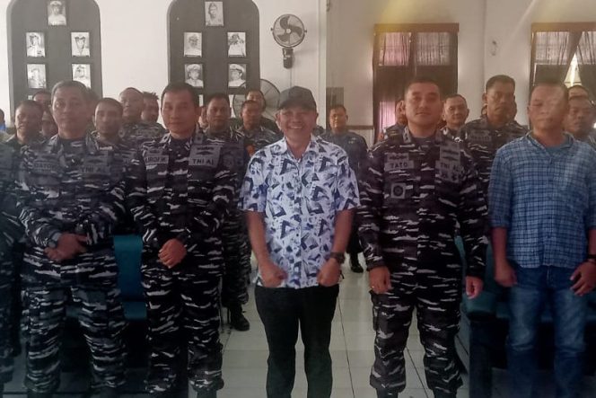 
 Lanal Tegal Gelar Sharing Telekomunikasi dan Komunikasi Bersama Pakar Aqua Dwipayana MI, Kom