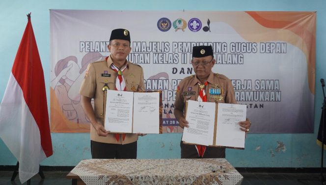 
 Selenggarakan Pembinaan Pramuka,Rutan Pemalang Resmi Miliki Gugus Depan