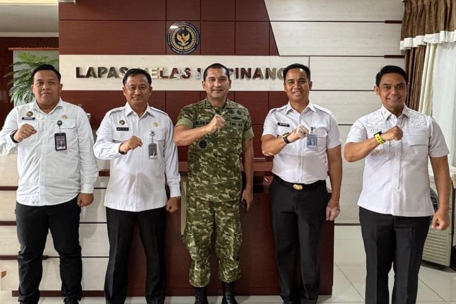 
 Lapas Cipinang Bangun Kolaborasi  Dengan TNI , Ciptakan Stabilitas Keamanan dan Pembinaan