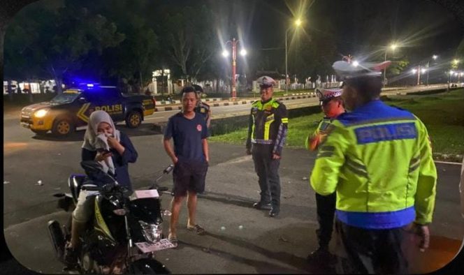 
 Polres Banyuasin Gelar Patroli Terpadu Jaga Kondusivitas Menuju Akhir Tahun