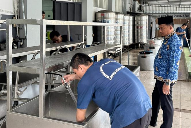 
 Modernisasi Dapur Sehat, Penuhi Hak Dasar Warga Binaan Lapas Cipinang