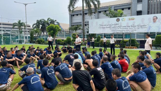 
 Kerja Nyata Lapas Cipinang Perkuat Pembinaan Awal  Melalui Admisi Orientasi Warga Binaan Baru