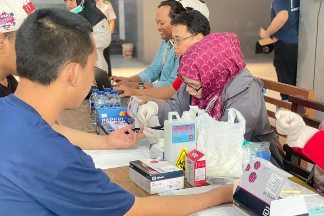 
 Lapas Cipinang Gelar Skrining HIV, Pastikan Kesehatan Warga Binaan Terpantau
