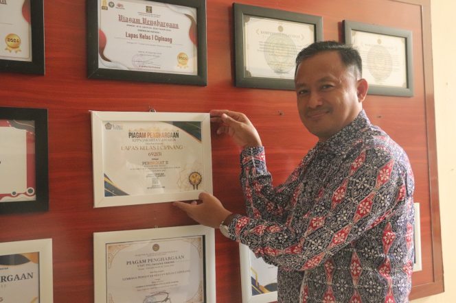 
 Tiga Penghargaan Dari KPPN Berhasil Disabet Lapas Cipinang