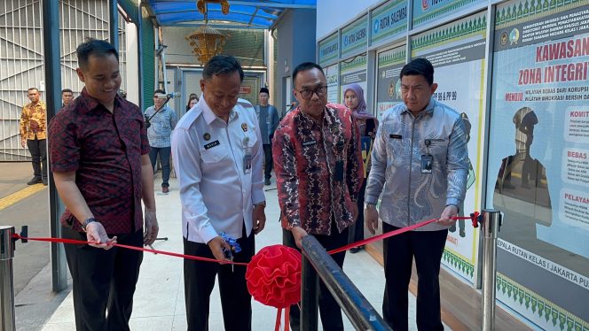 
 Kakanwil Ditjenpas DK Jakarta Resmikan  Pos Bapas Jakarta Pusat di Rutan Kelas 1